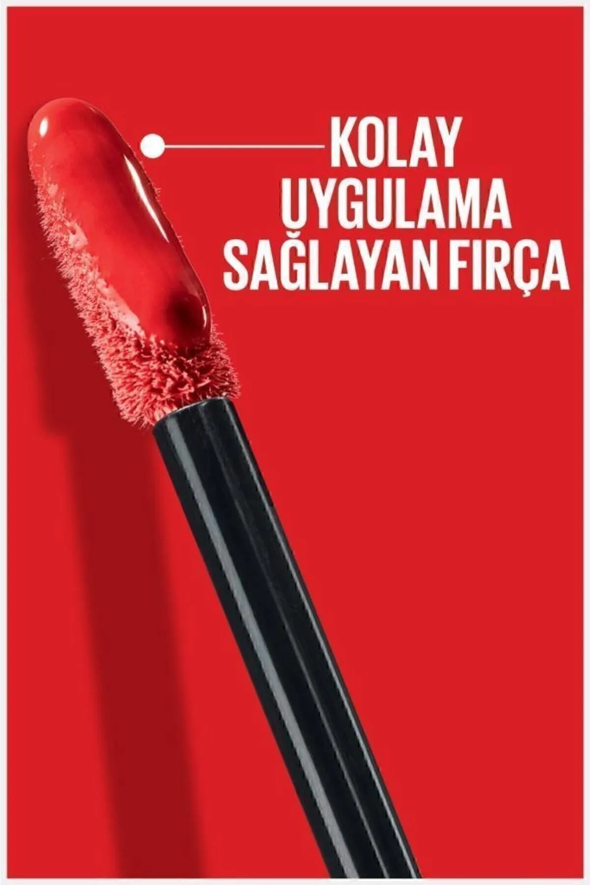 Maybelline New York, Super Stay Vinyl Ink, Likit Parlak Ruj - 55 Royal  