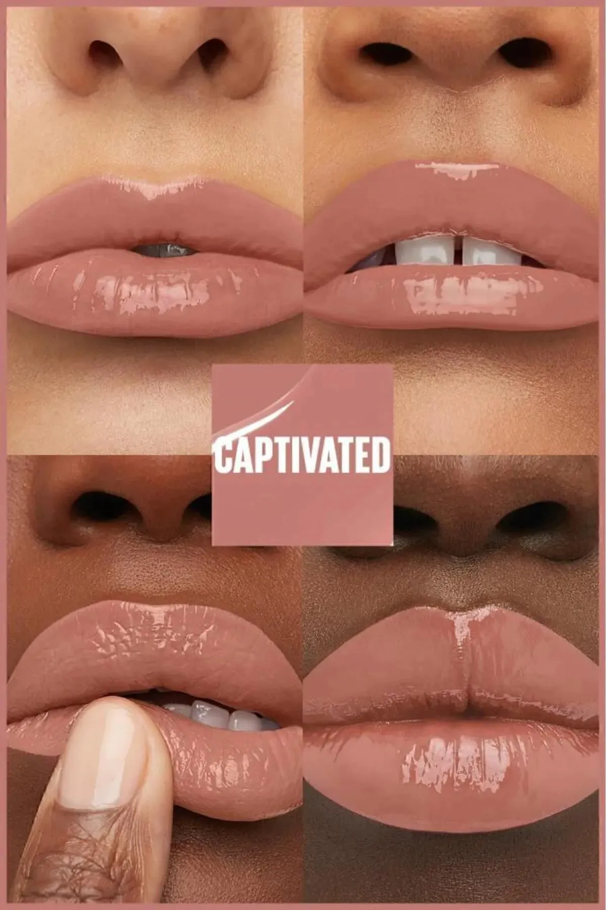 Maybelline New York, Super Stay Vinyl Ink, Likit Parlak Ruj - 95 Captivated