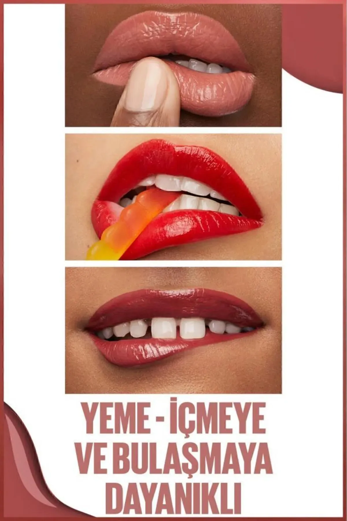 Maybelline New York, Super Stay Vinyl Ink, Likit Parlak Ruj - 95 Captivated