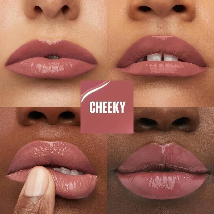 Maybelline New York, Super Stay Vinyl Ink, Uzun Süre Kalıcı Likit, Parlak Ruj 35 Cheeky & Mini, Super Stay Matte Ink, Likit Mat Ruj 65 Seductress, Makyaj Seti