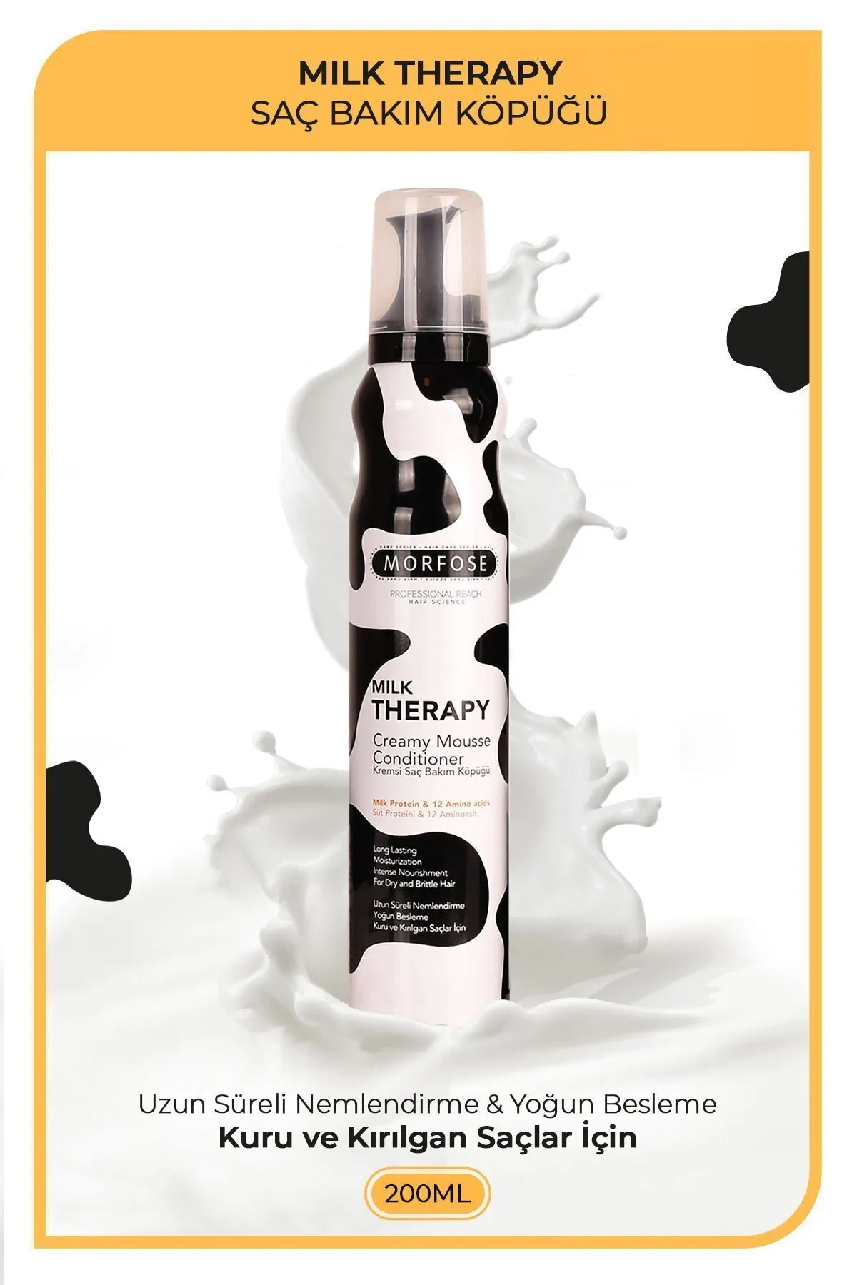 Morfose, Milk Therapy, Saç Köpüğü - 200 ml