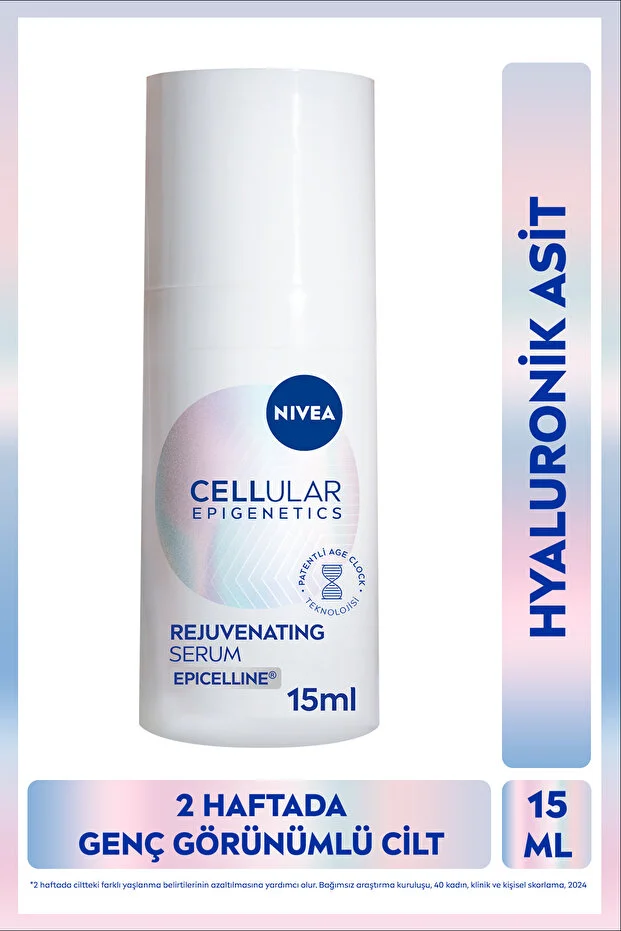 NIVEA, Cellular Epigenetics Rejuvenating, Yaşlanma Karşıtı Cilt Serumu - 15 ml