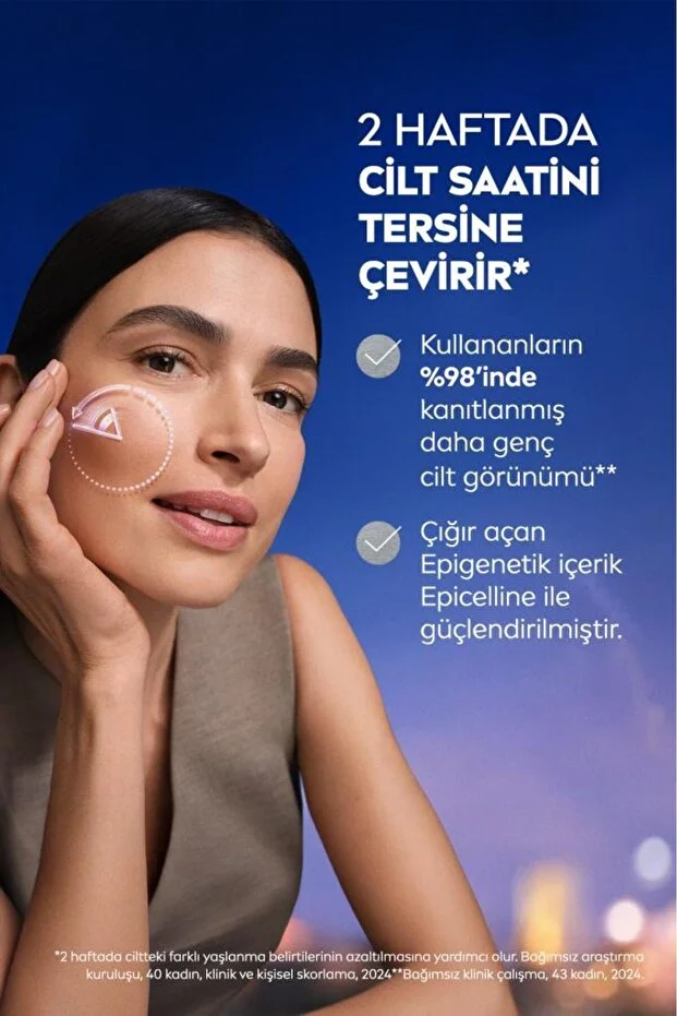 NIVEA, Cellular Epigenetics Rejuvenating, Yaşlanma Karşıtı Cilt Serumu - 15 ml