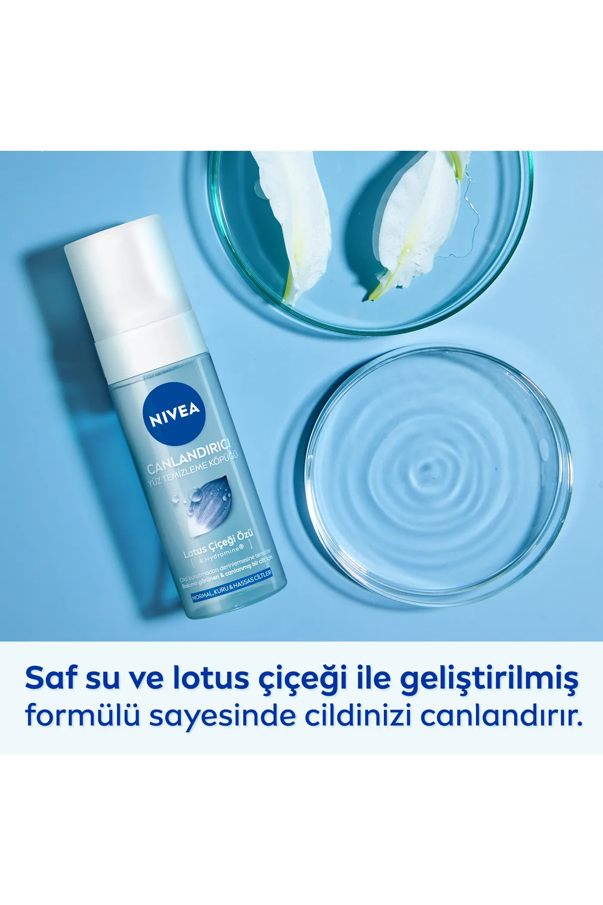 Nivea, Canlandırıcı, Yüz Yıkama Köpüğü, Normal Ciltler - 150 ml