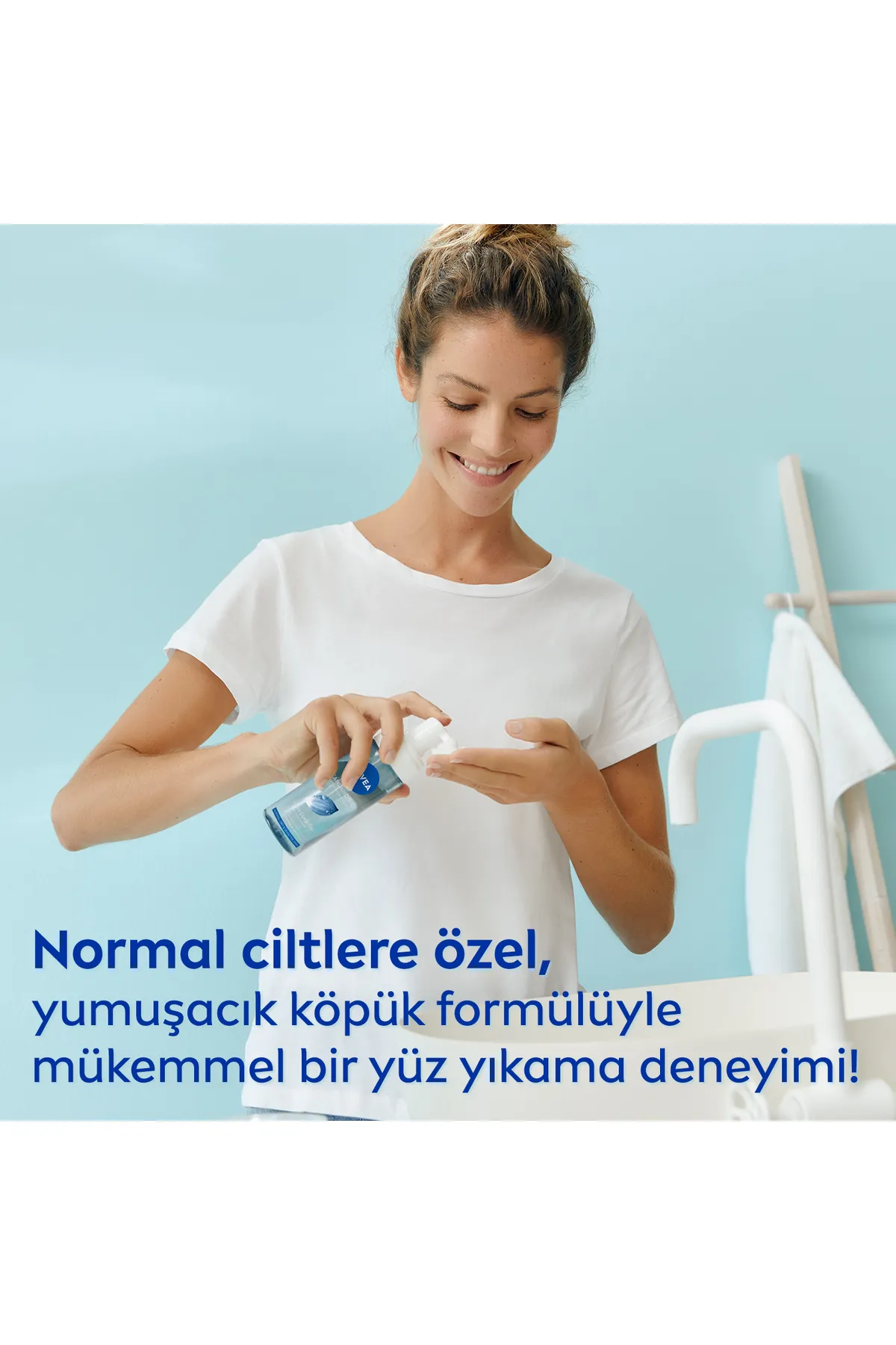 Nivea, Canlandırıcı, Yüz Yıkama Köpüğü, Normal Ciltler - 150 ml