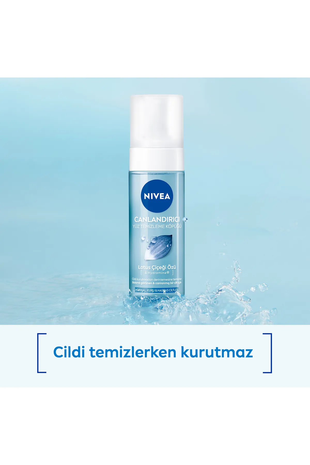 Nivea, Canlandırıcı, Yüz Yıkama Köpüğü, Normal Ciltler - 150 ml