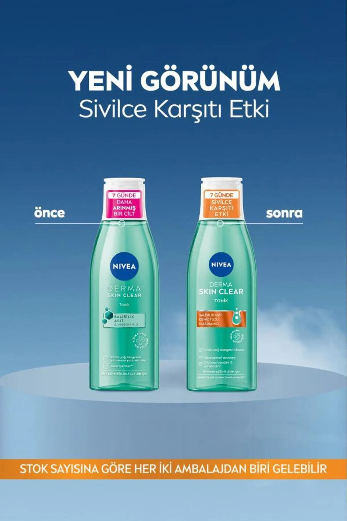 NIVEA, Derma Skin Clear, Sivilce Karşıtı, Tonik - 200 ml