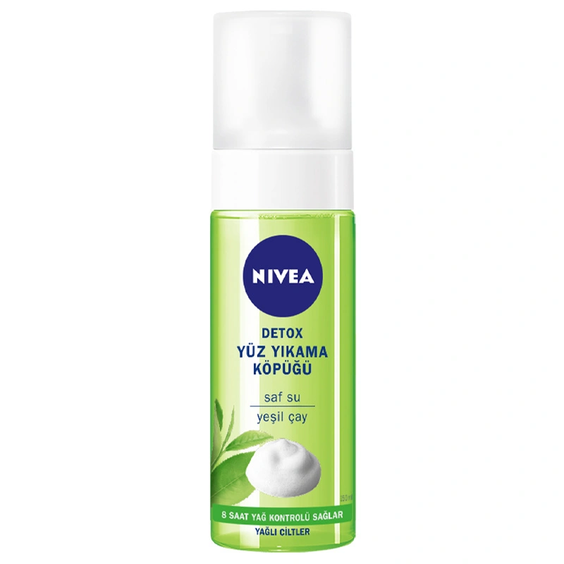 Nivea, Detox, Yüz Yıkama Köpüğü, Yağlı Ciltler - 150 ml