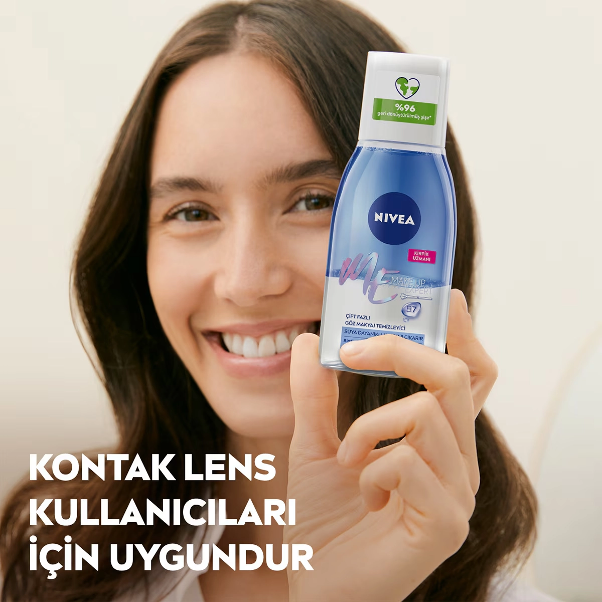 Nivea, Make Up Expert, Çift Fazlı Göz Makyaj Temizleyici - 125 ml