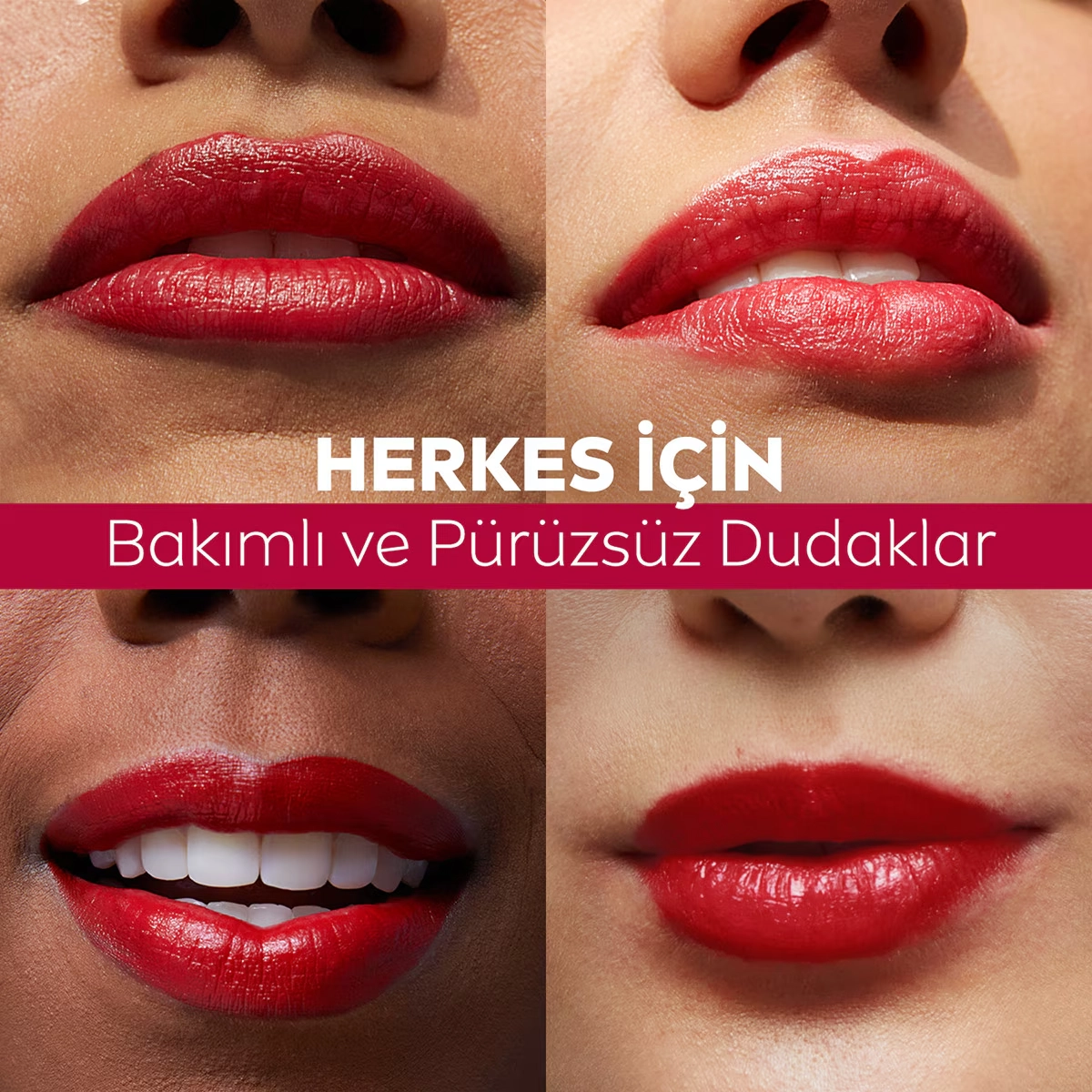 NIVEA, Renkli, spf30, Nemlendirici, Dudak ve Yanak, Bakım Kremi -  Kırmızı (4.8 gr)
