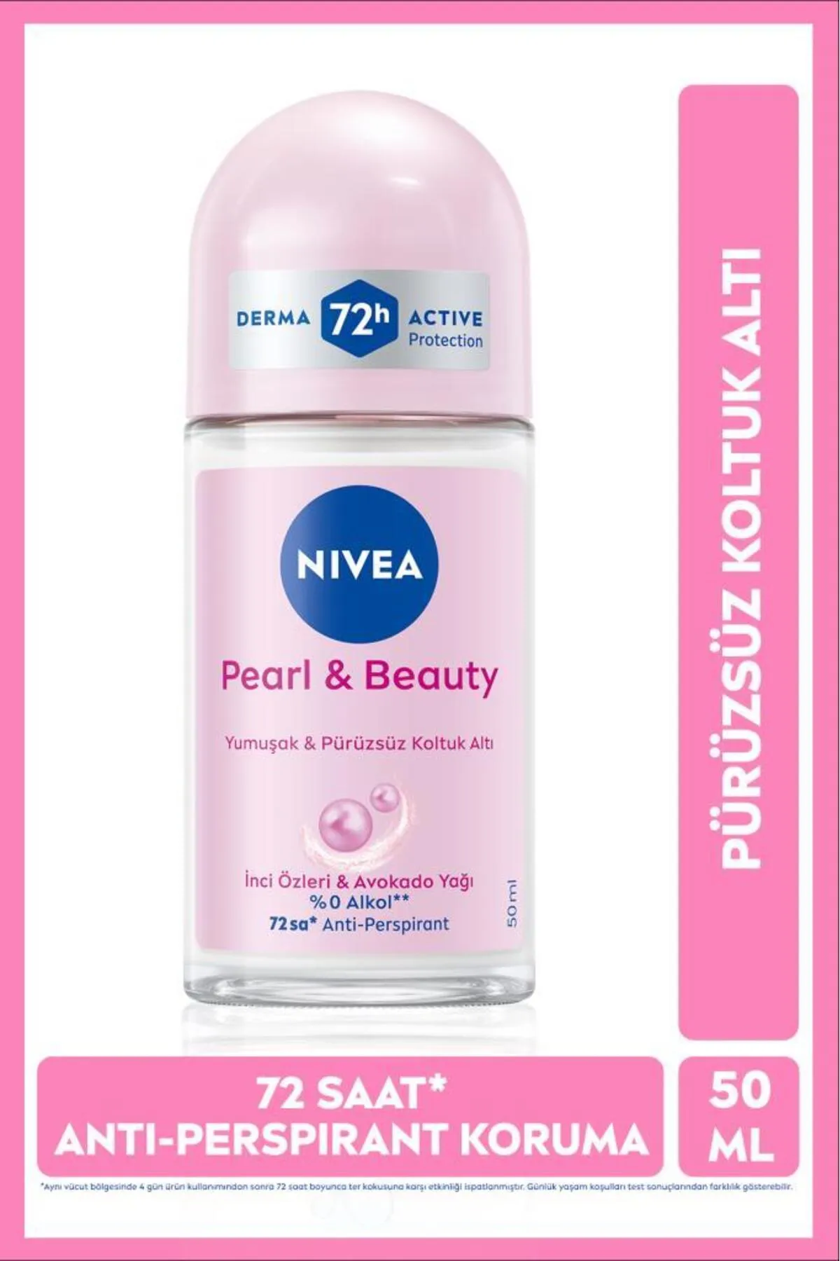 NIVEA, Pearl Beauty, Bayan Roll-on - 50 ml