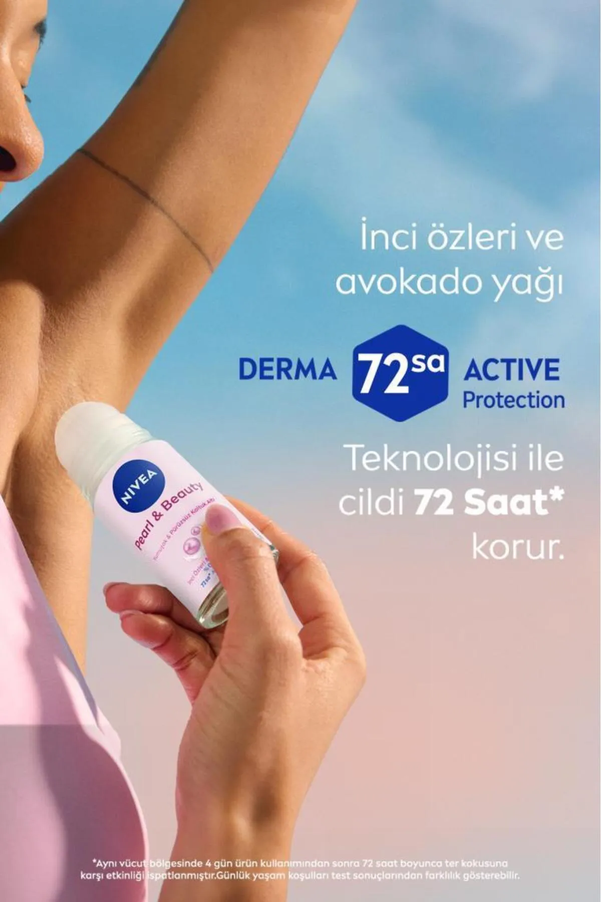 NIVEA, Pearl Beauty, Bayan Roll-on - 50 ml