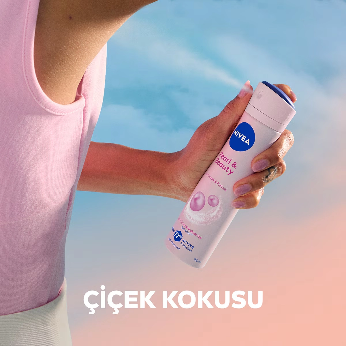 Nivea, Kadın Sprey Deodorant, Pearl & Beauty - 150 ml