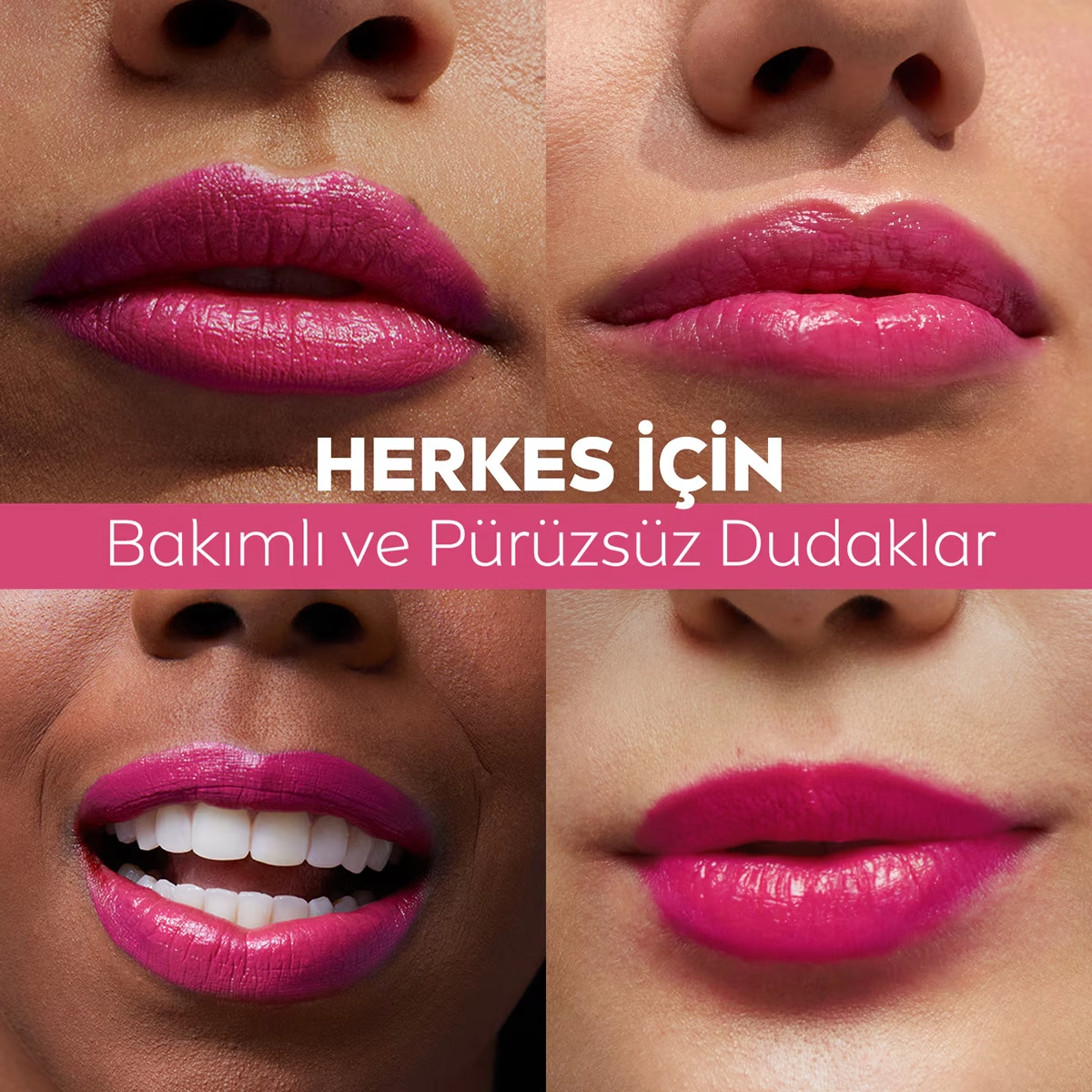 NIVEA, Renkli, spf30, Nemlendirici, Dudak ve Yanak, Bakım Kremi -  Pembe (4.8 gr)