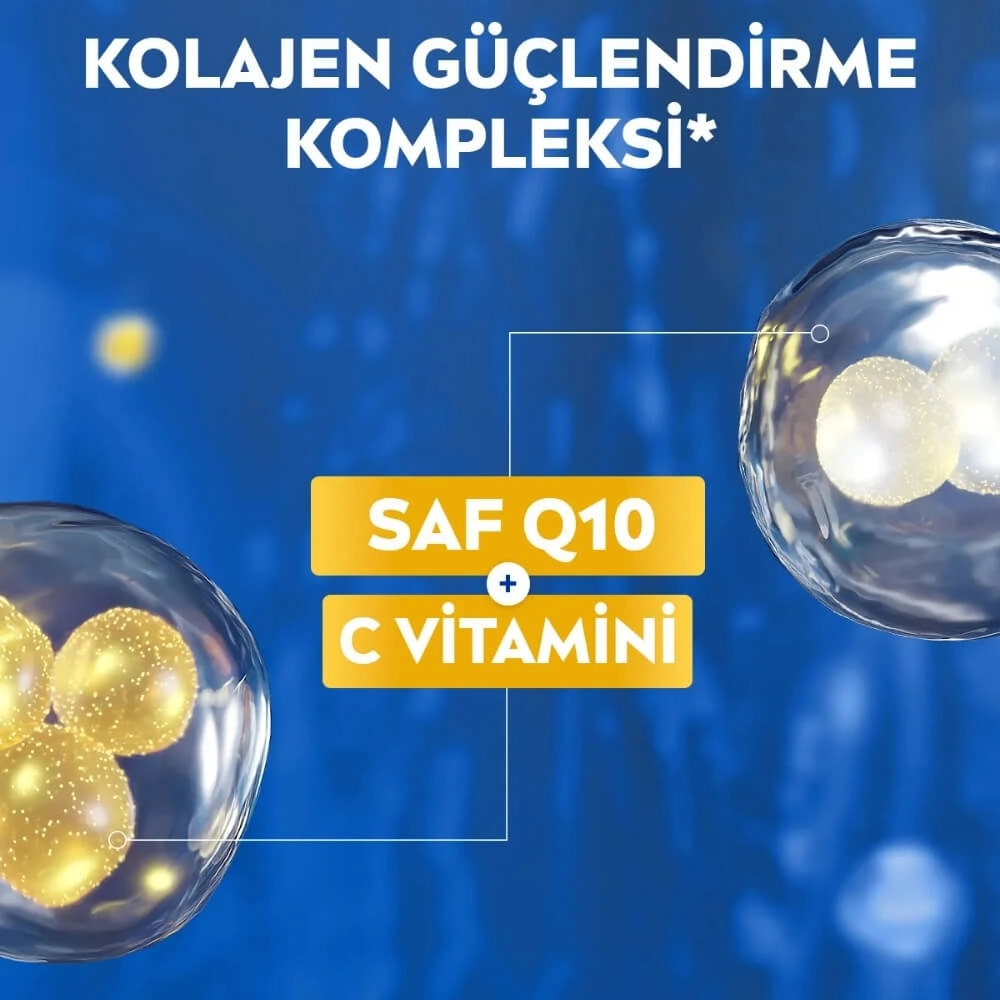 NIVEA Q10, 7 Günde Sıkılaştırıcı, C Vitamini, Nemlendirici, Vücut Losyonu - 250 ml