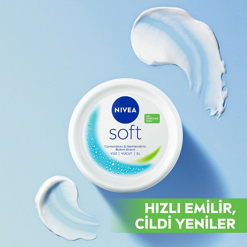 Nivea Soft Nemlendirici Bakım Kremi 100 ml