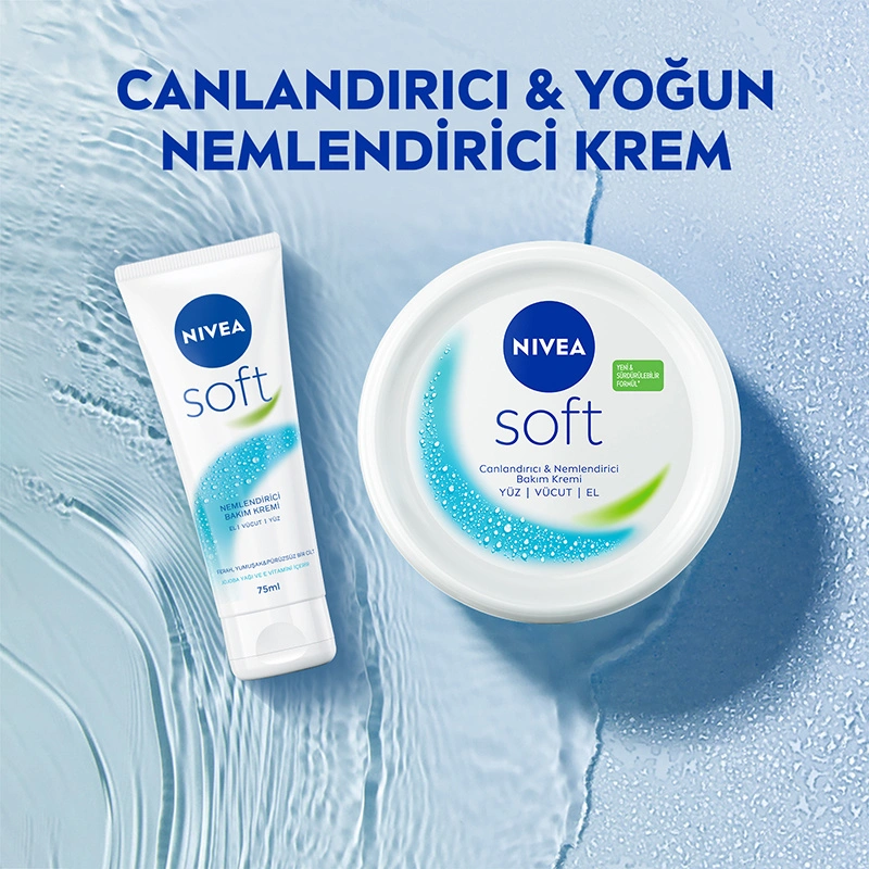 Nivea Soft Nemlendirici Bakım Kremi 100 ml