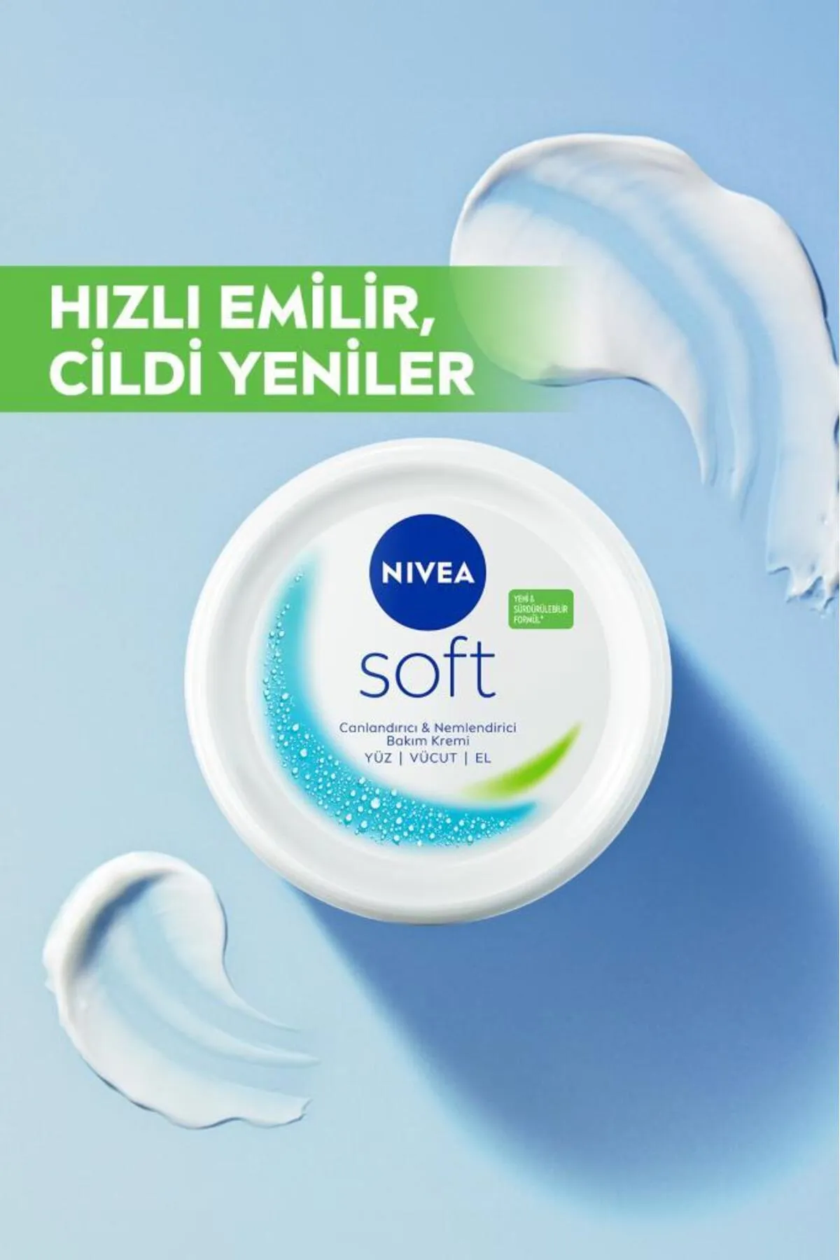 Nivea Soft, Nemlendirici Bakım Kremi - 200 ml