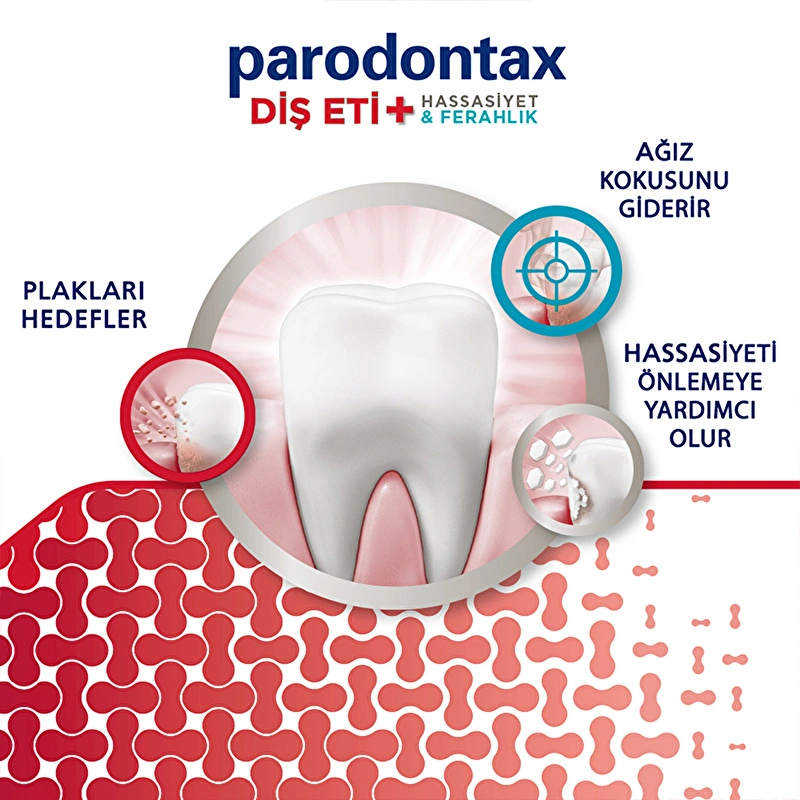 Parodontax, Diş Eti+ Hassasiyet ve Ferahlık Diş Macunu - 75 ml