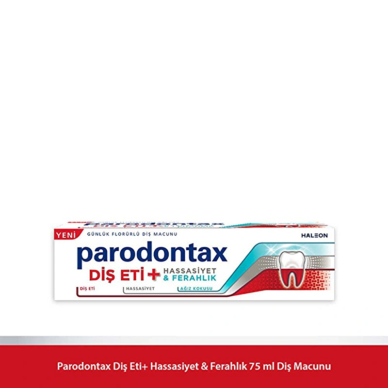 Parodontax, Diş Eti+ Hassasiyet ve Ferahlık Diş Macunu - 75 ml