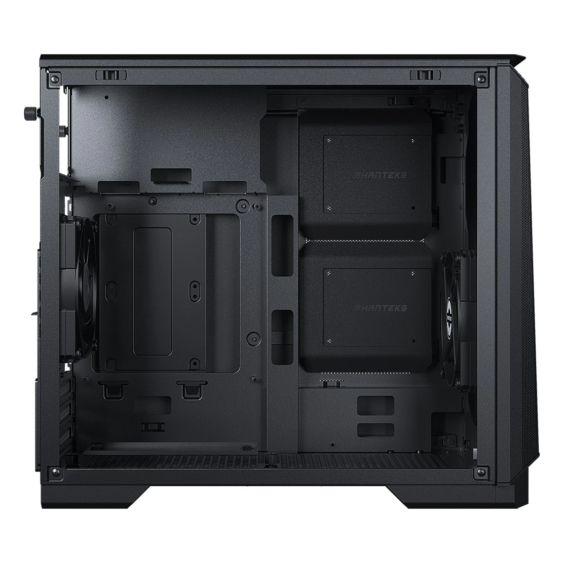 Phanteks, Eclipse P200 Air, Kapalı Panel, Mini-ITX Gaming Oyuncu Bilgisayar Kasası - Saten Siyah