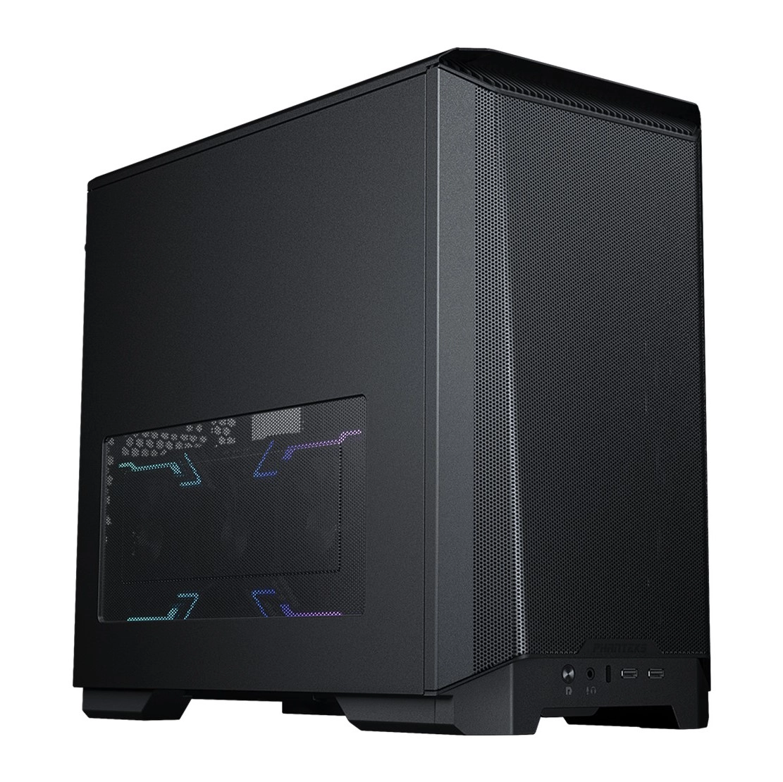 Phanteks, Eclipse P200 Air, Kapalı Panel, Mini-ITX Gaming Oyuncu Bilgisayar Kasası - Saten Siyah