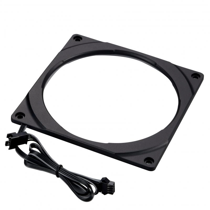 Phanteks Halos Digital RGB LED Gaming Oyuncu Fan Çerçevesi, 140mm - Siyah