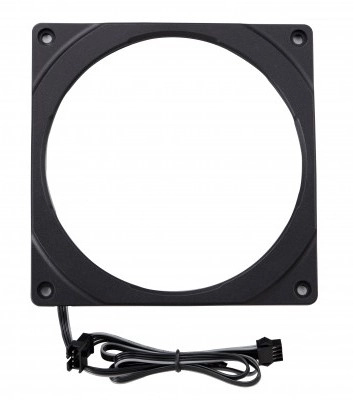 Phanteks, Halos Lux, RGB LED Işıklı Gaming Oyuncu Bilgisayar, Fan Çerçevesi, 140mm - Siyah