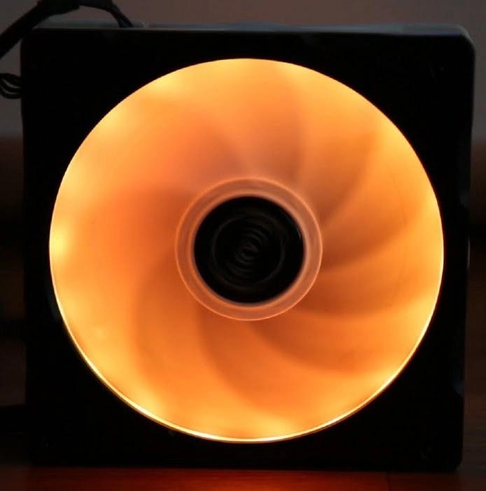 Phanteks, Halos Lux, RGB LED Işıklı Gaming Oyuncu Bilgisayar, Fan Çerçevesi, 140mm - Siyah