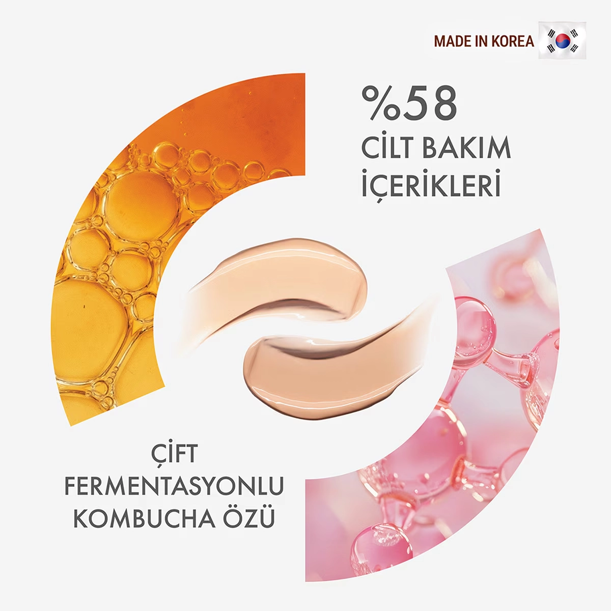 Pure Beauty, CC Krem, SPF50, PA++++, Ivory - 30 ml (Yeni Ürün 4+)