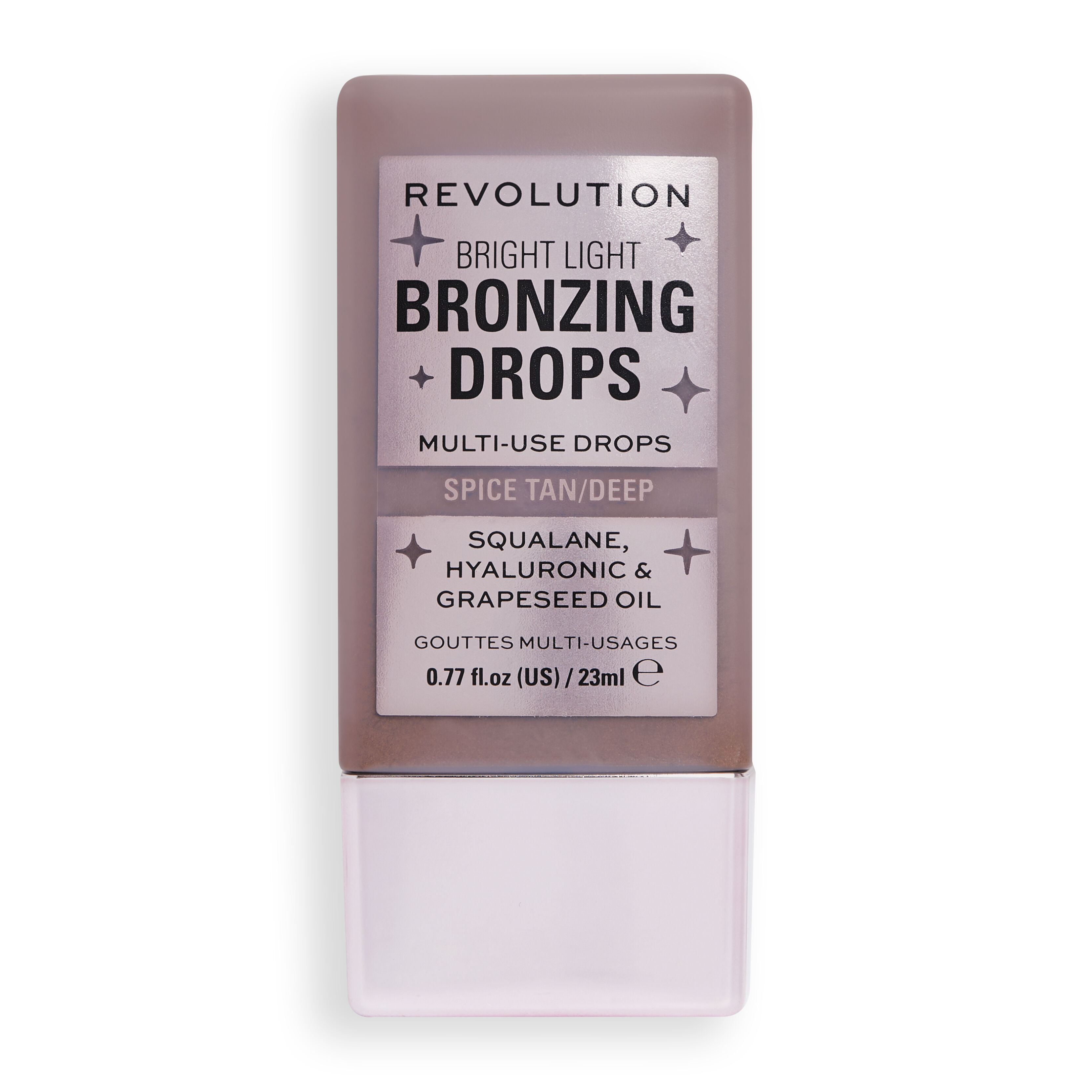 Revolution, Bright Light, Drops Likit Aydınlatıcı, Bronzer Deep (23 ml)