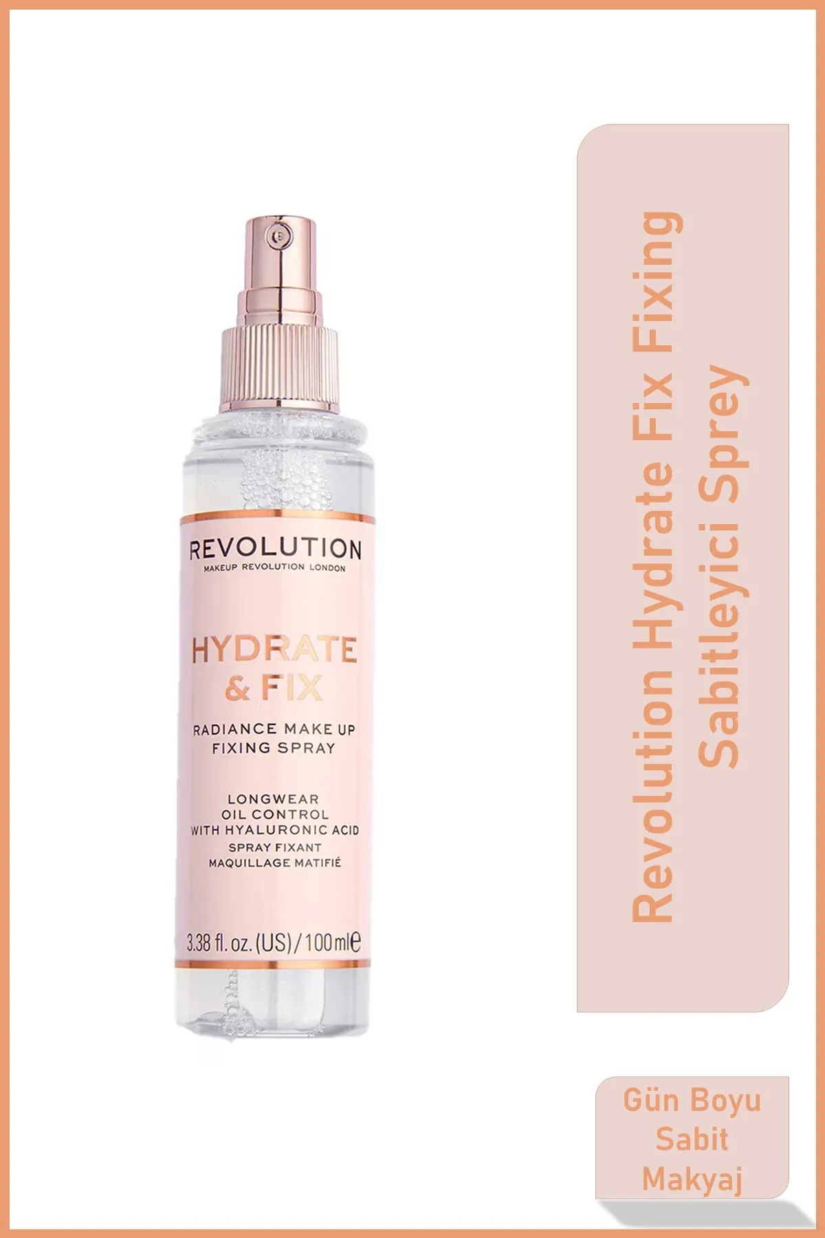 Revolution, Hydrate Fix Fixing, Sabitleyici Sprey