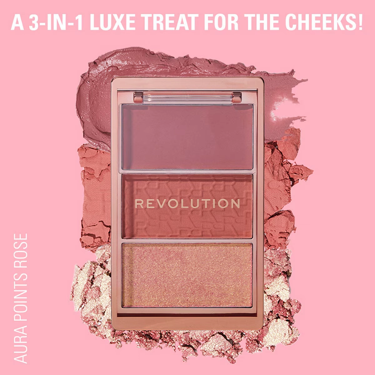 Revolution, Icon Aura Points Rose, Allık Paleti