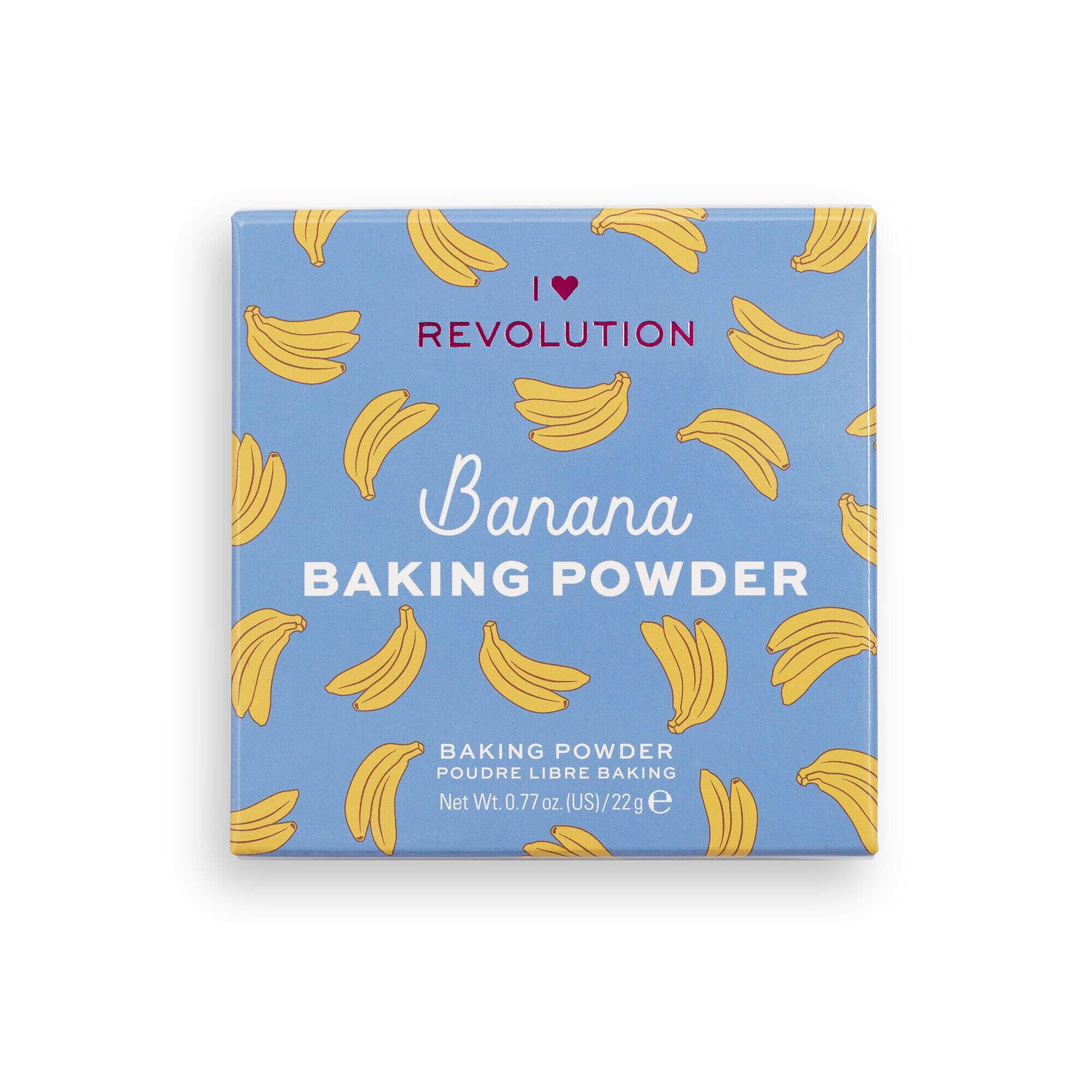 Revolution, I Heart, Loose Baking, Banana, Pudra (22 gr)