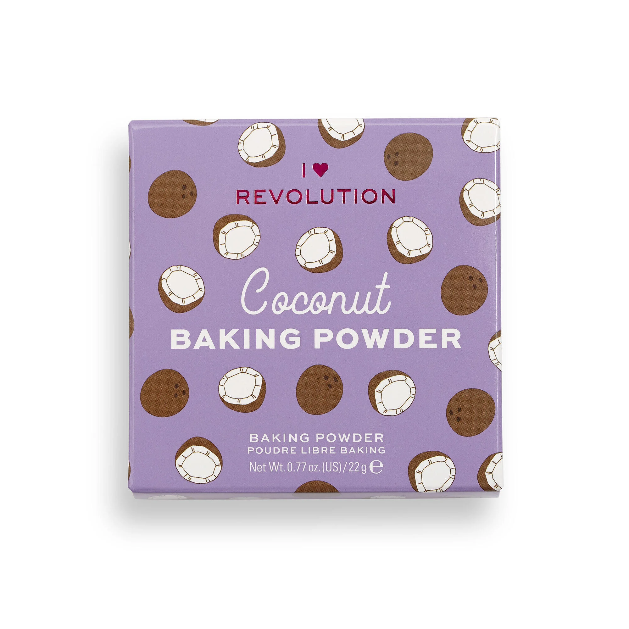 Revolution, I Heart, Loose Baking, Coconut, Pudra (22 gr)