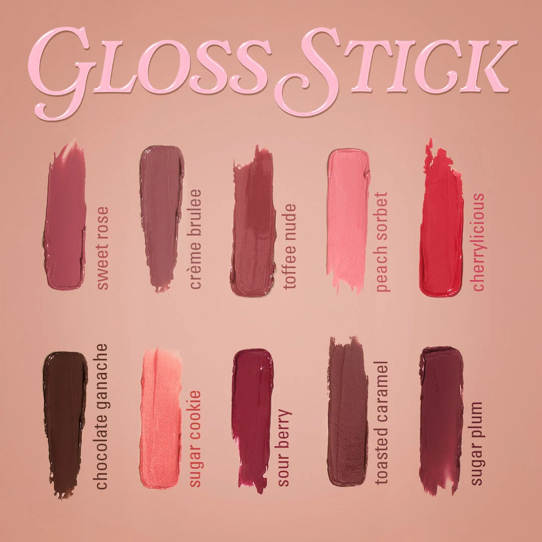 Revolution, Pout Lip Gloss Stick, Sweet Rose