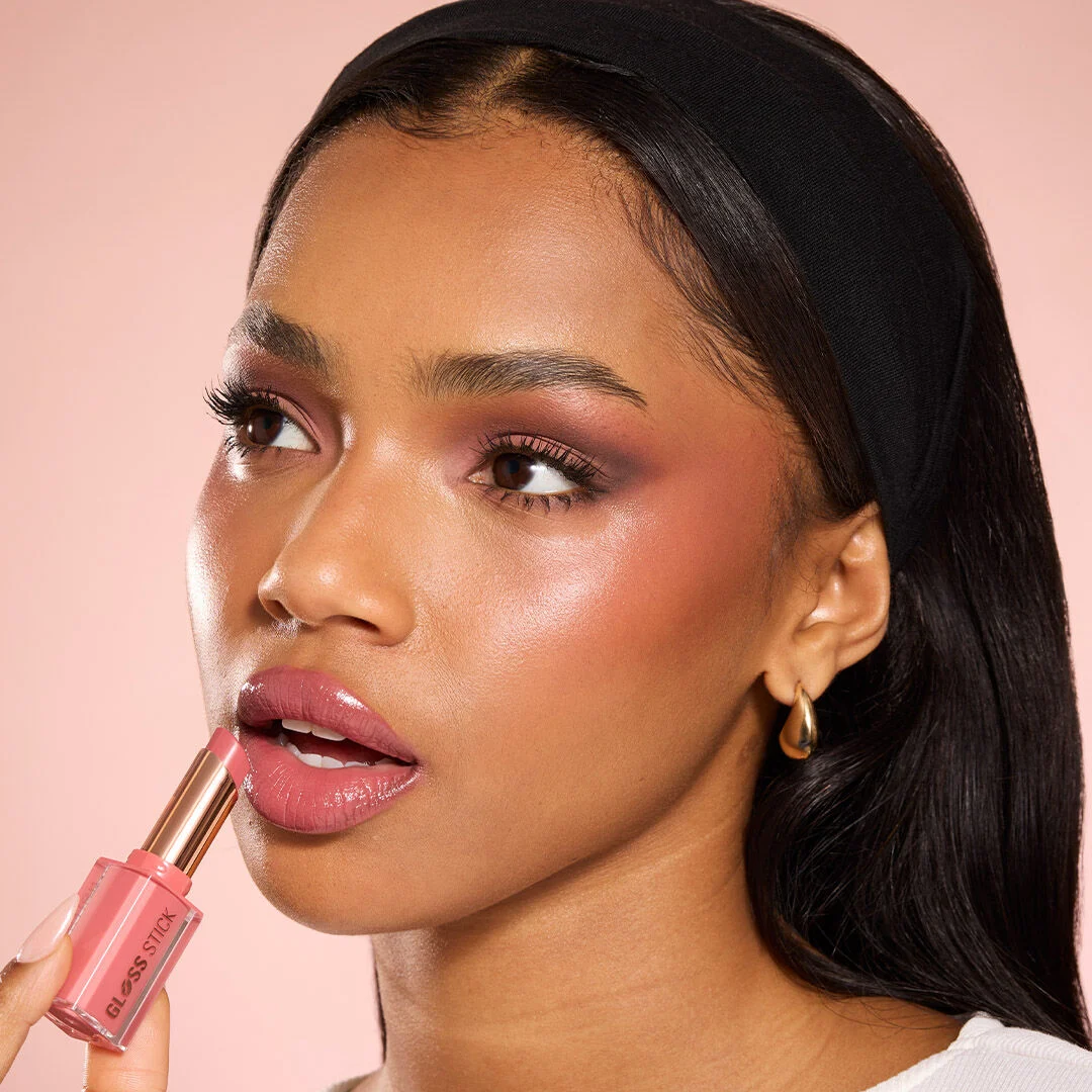 Revolution, Pout Lip Gloss Stick, Sweet Rose