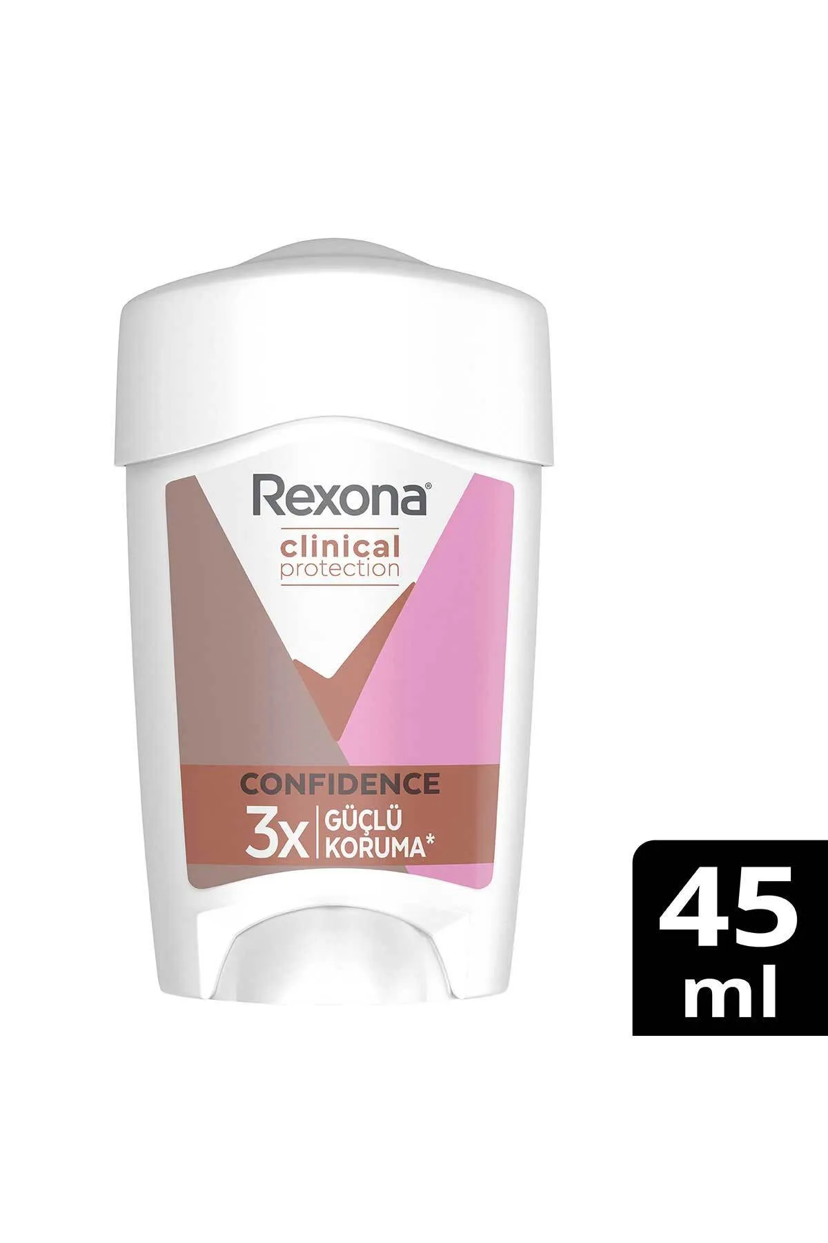 Rexona, Clinical Protection, Kadın Stick Deodorant, Confidence - 45 ml