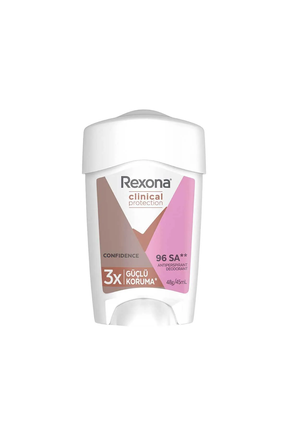 Rexona, Clinical Protection, Kadın Stick Deodorant, Confidence - 45 ml