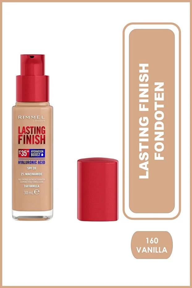 Rimmel London, Lasting Finish Fondöten - 160 Vanilla