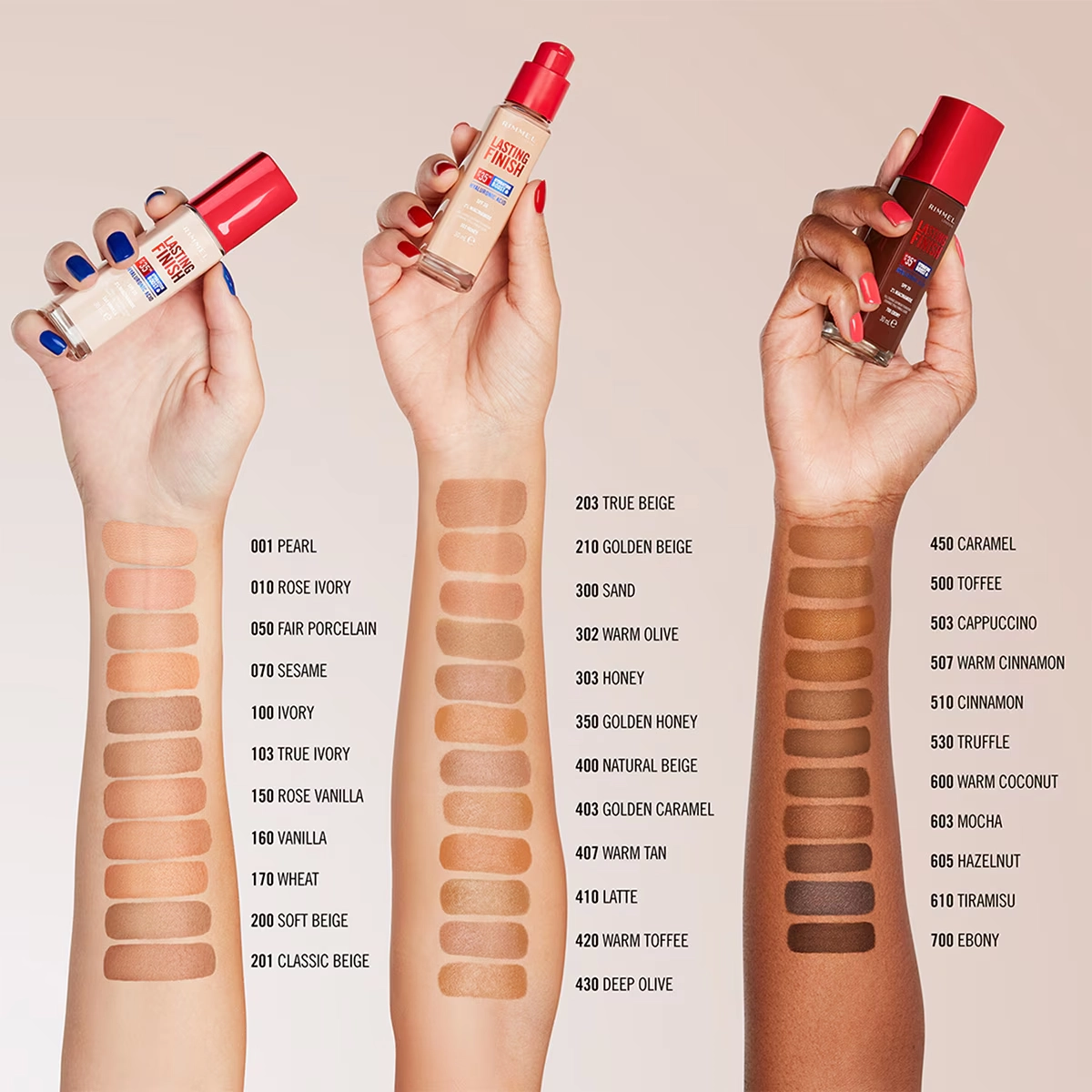 Rimmel London, Lasting Finish Fondöten - 350 Golden Honey