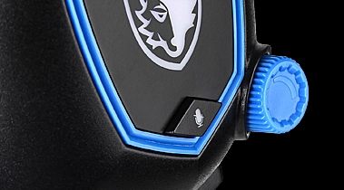 SADES SA-905 Dazzle Mikrofonlu Kablolu Sanal 7.1 PC Gaming Oyuncu Kulaklığı - Siyah/Mavi