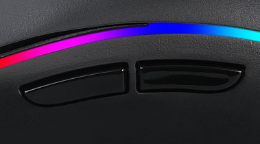 SADES S11 Revolver RGB Gaming Oyuncu Mouse - Siyah/Mavi