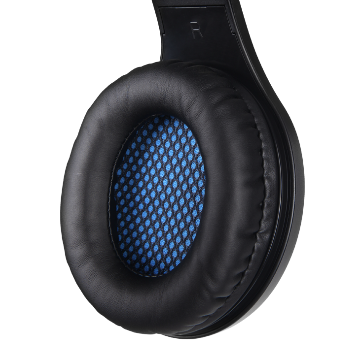 SADES SA-716 Cpower Mikrofonlu Kablolu Çok Platformlu Gaming Oyuncu Kulaklığı - Siyah/Mavi