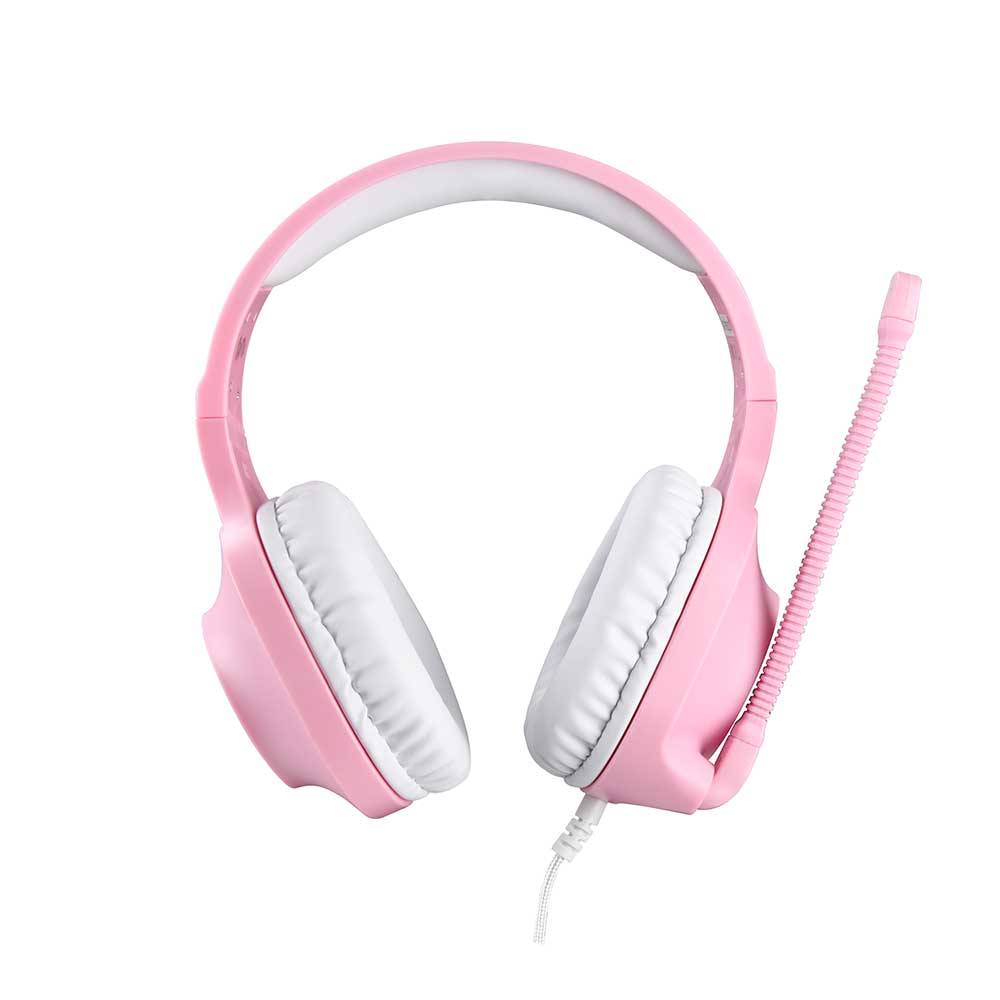 SADES SA-721 Spirits Mikrofonlu Kablolu Çok Platformlu Gaming Oyuncu Kulaklığı - Pembe