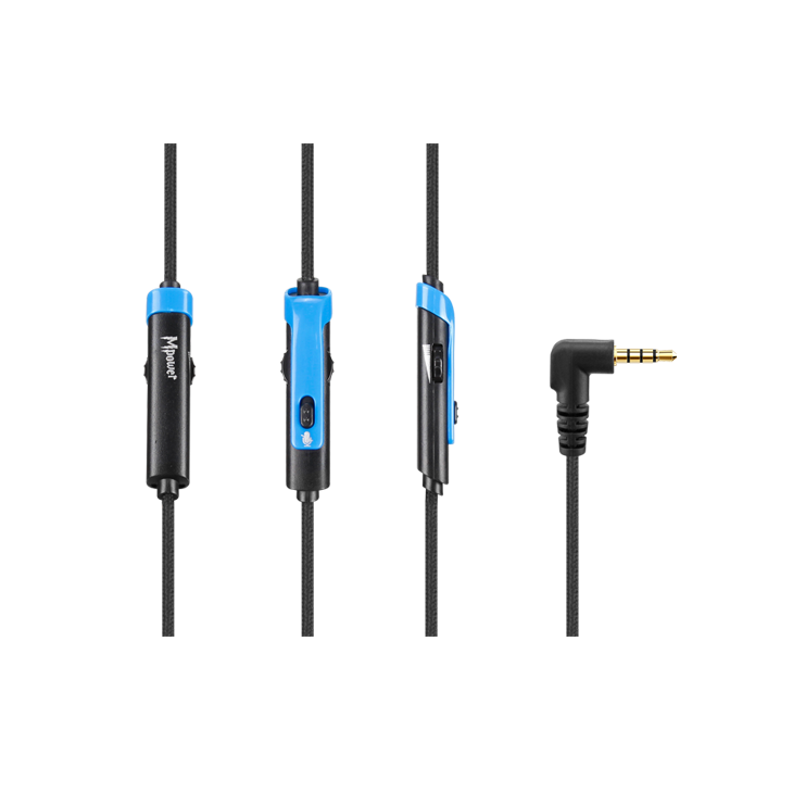 SADES SA-723 Mpower Mikrofonlu Kablolu Çok Platformlu Gaming Oyuncu Kulaklığı - Siyah/Mavi