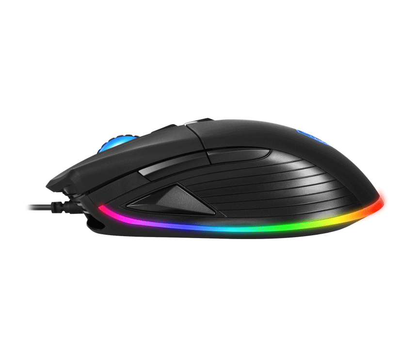 SADES SA-D10 Battle Ram RGB Klavye+Mouse+Mouse Pad Combo Gaming Oyuncu Seti - Siyah