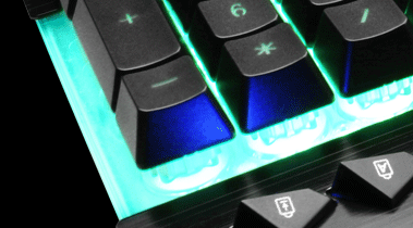SADES SA-KB105 Neo Whistle Membrane RGB Gaming Oyuncu Klavyesi - Siyah