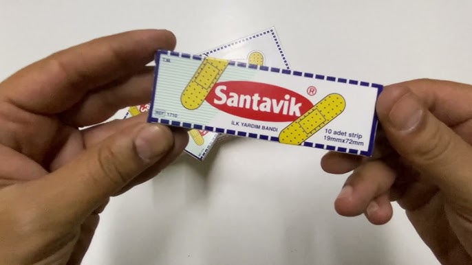 Santavik 10’lu Bez Yarabandı  - 1 Paket 