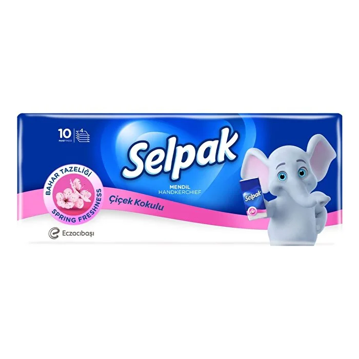 Selpak Çiçek Kokulu Cep Mendili 10’lu